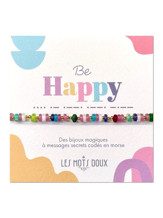 Bracelet Gemmes Be Happy