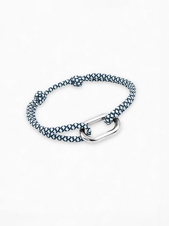 Bracelet cordon anneau homme livarde