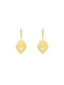 Petites boucles d'oreilles FRIDA IVOIRE