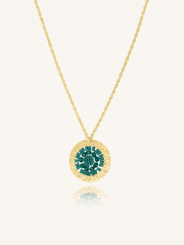 Collier Isabella Vert émeraude