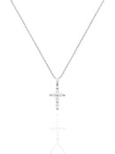 Collier croix argent allegra