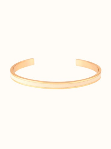 jonc bangle up BLanc sable